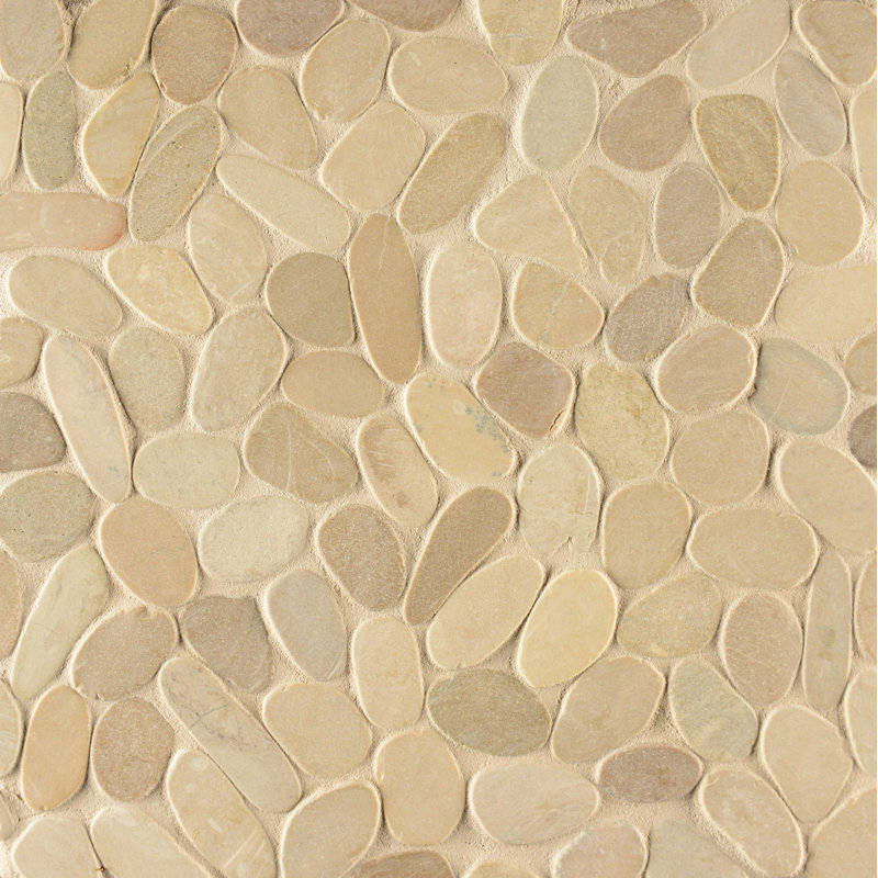 Carrelage en pierre de taille aléatoire Hemisphere Pebble