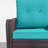  Imalai Outdoor Rocking Swivel Rattan Chair Set Removable Cushions & Coffee Table-664410495