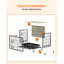 Niche pour chien en bois massif Eugeniya-98834099-98834102