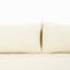 Lit de jour CLAREMONT 3 Sièges avec accoudoirs en rotin (coussin beige)-1099832747