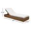Barbados Eucalyptus Chaise Lounge