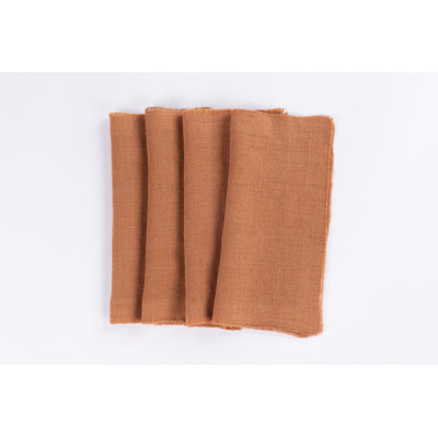 Ensemble de serviettes de table en lin RAPHAEL (ensemble de 4)