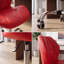 Muskoka Swivel Desk Chair Faux Leather With Adjustable Height, UKFR Certified-1930779377