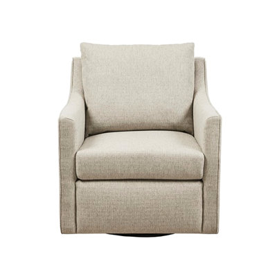 s Swivel Armchair - 360-degree Rotation, Natural , Upholstery,  Cushions For Bedroom And Office Rotating , Fabric, Comfortable Seat Home
