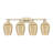 Eldon - 4 Light 36" Flute Shade Bath Vanity Light-1363214751-1363214749-1353138007