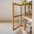 Burlywood Solid Wood+Tempered Glass Display Cases