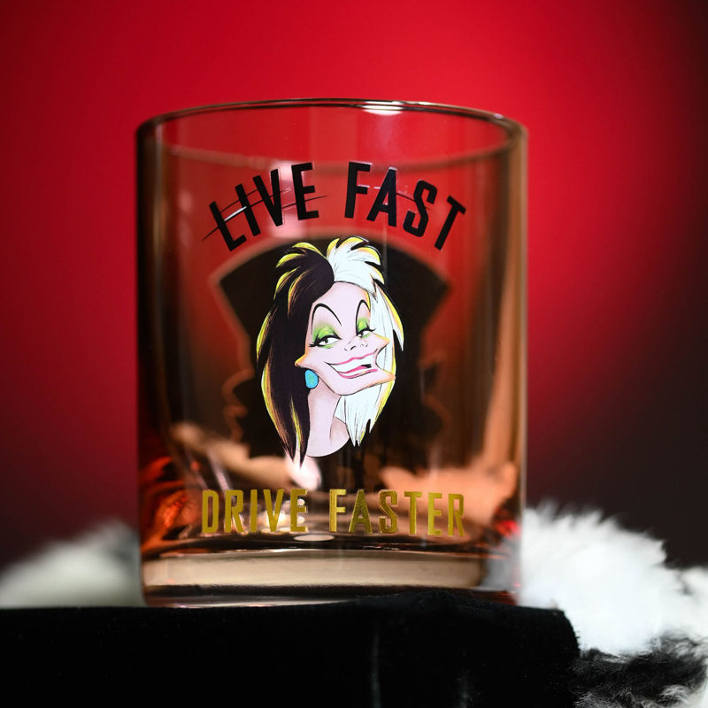 Disney Glass Cruella