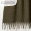 Faux Mohair Throw - Soft Fringed Blanket-1419402245