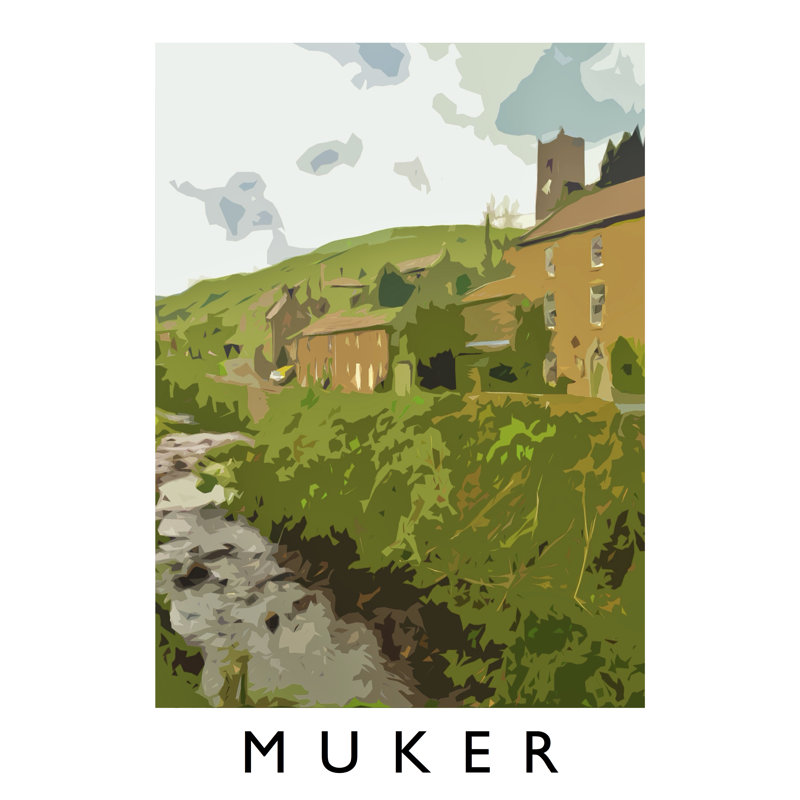 Muker 2 by Richard O'Neil - Print, No Frame, 40 cm H x 30 cm W x 1 cm D
