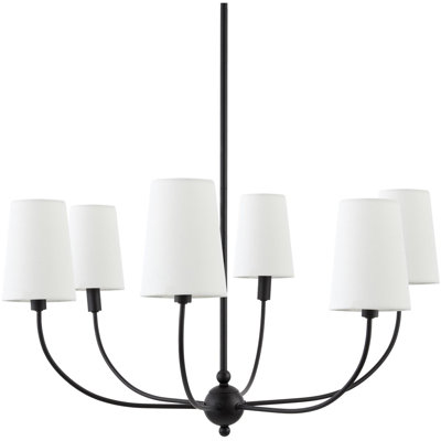 Barrone Iron 6-Light Chandelier