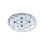 Royal Copenhagen Blue Fluted Plain Oval Accent Dish