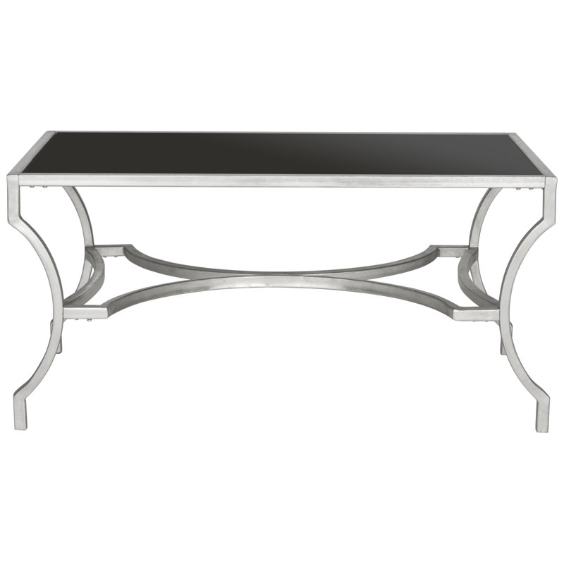 Bonnert Trestle Coffee Table, Silver