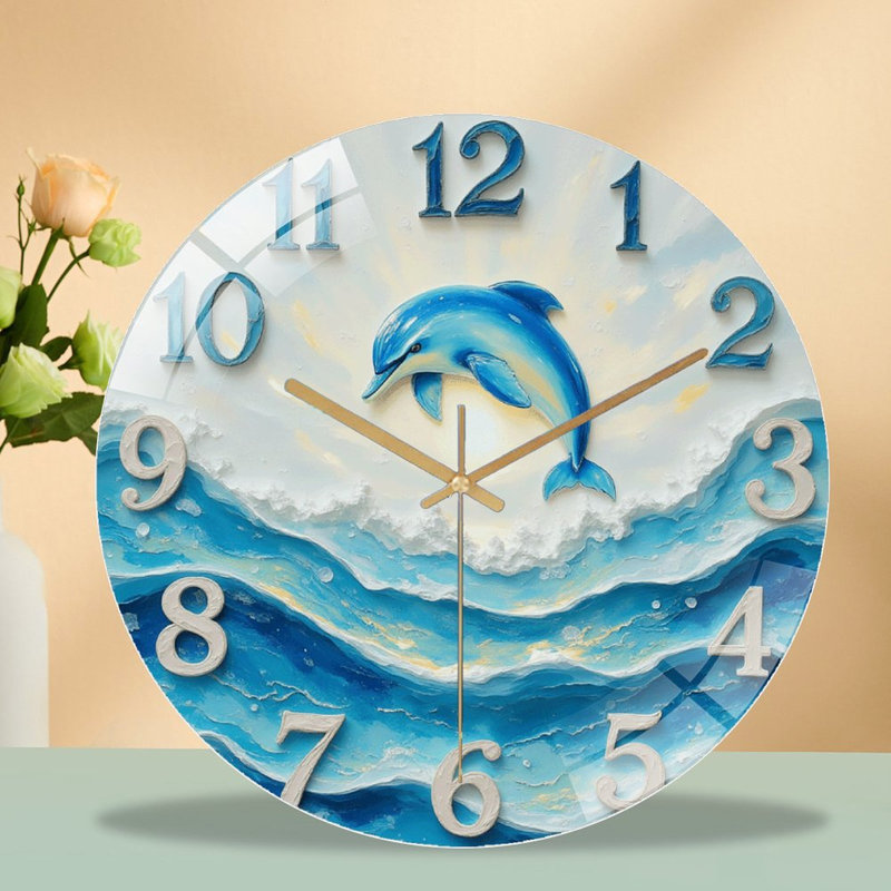 Horloge murale Dolphin