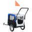 Chariot pour chien pliable 2-en-1 pour vélo-50033677