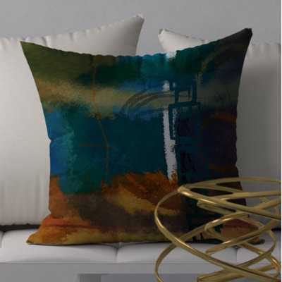 Munchy Thoroughbred Square Pillow Cover & Insert