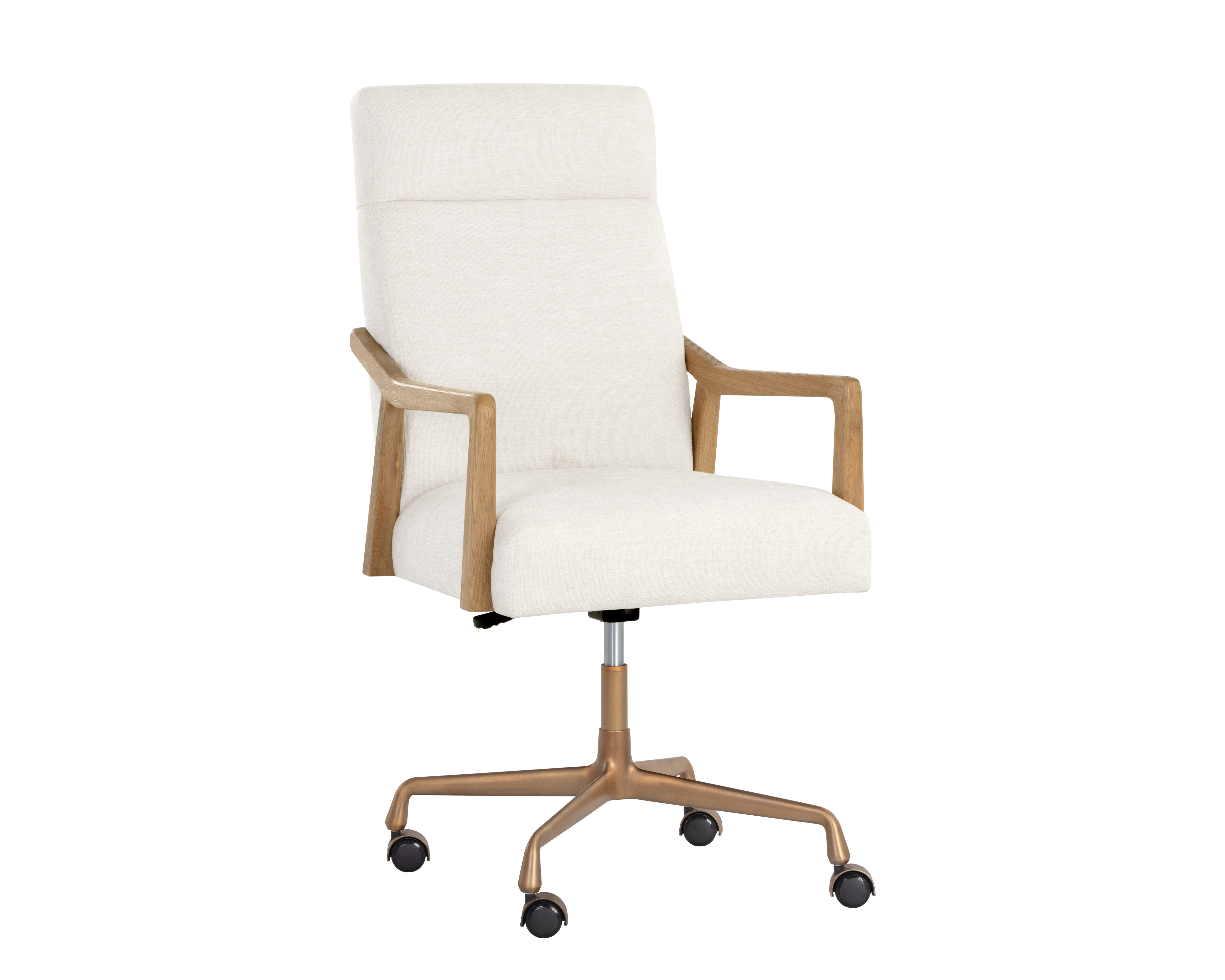 Ebern Designs Powers OFFICE CHAIR - NATURAL | Wayfair