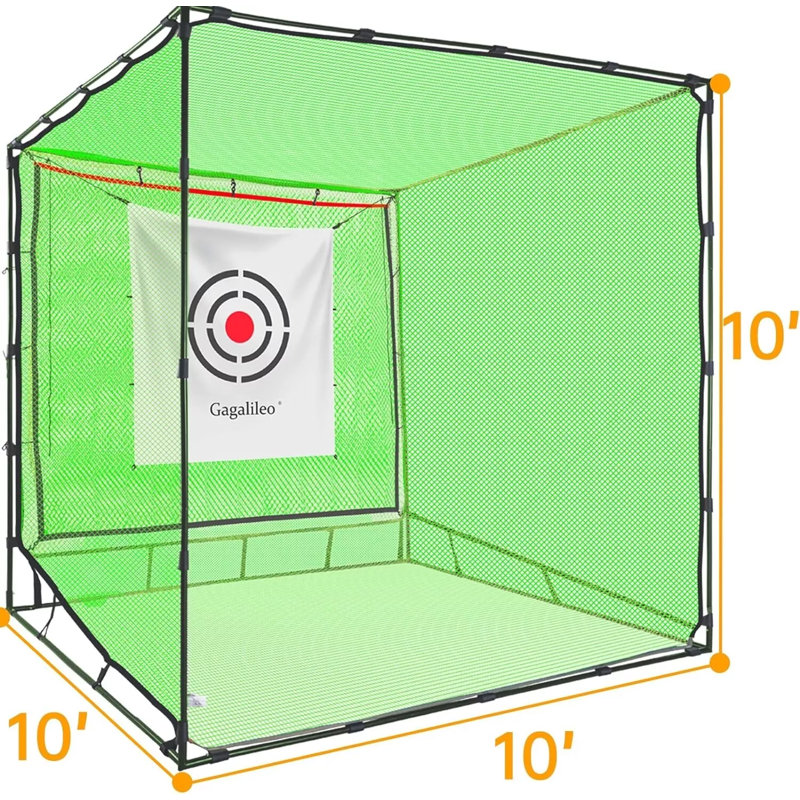 Galileo Golf Practise Hitting Nets For Backyard Driving Indoor Use Heavy Duty Practise