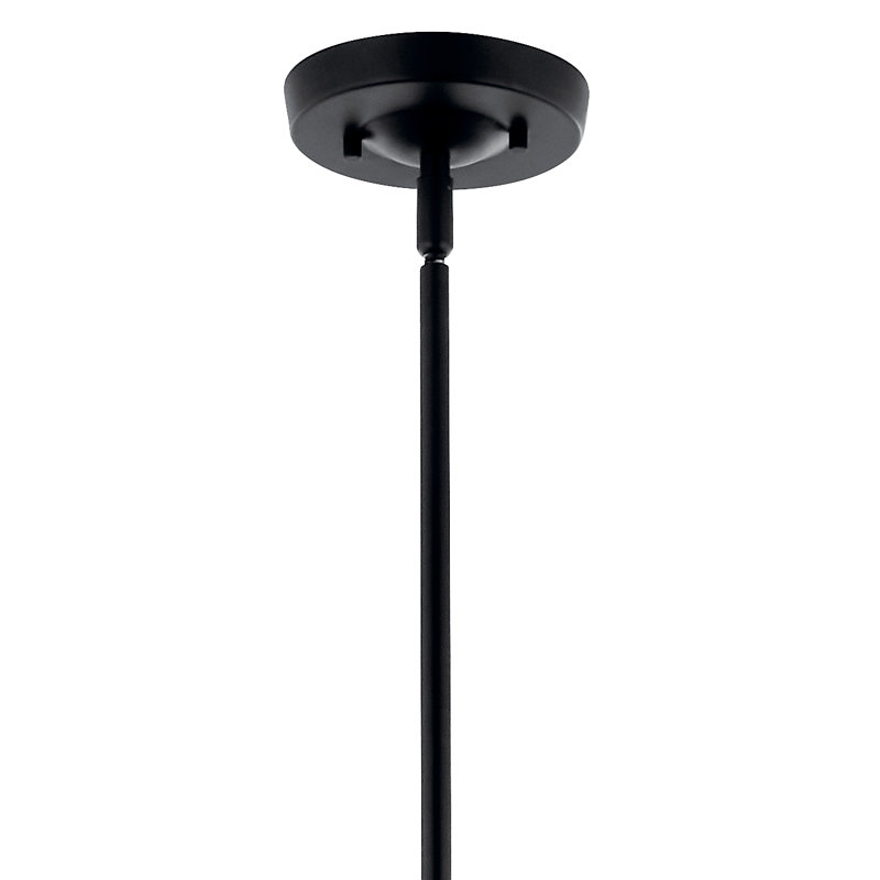 Lustre classique / traditionnel en acier à intensité variable , Noir satiné, H 47,75 po x l 47,75 po x P 47,75 po, 8