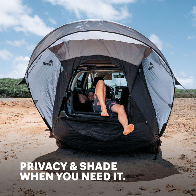 Gray Three Season SUV Tailgate Tent with Carry Bag