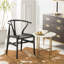 Chaise en bois massif Gunnur-1718498321
