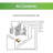 Locking Gravity Latch with Two-Sided Key Entry and Push Button-70104240