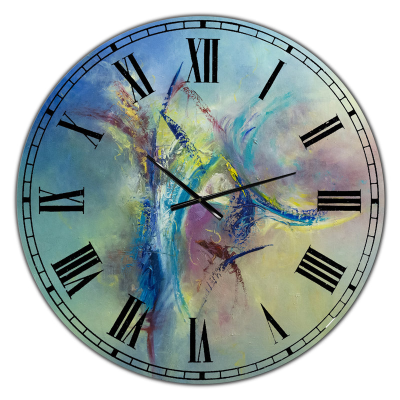 Horloge murale surdimensionnée Focused Intention, Moyen