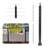36" Level Drilled Cable Railing Post For Deck Railing