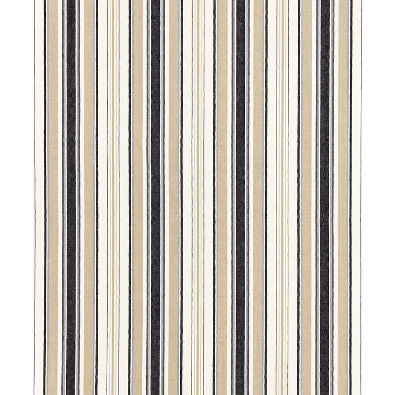 Chatham Andover Cotton Stripe Fabric, Stone