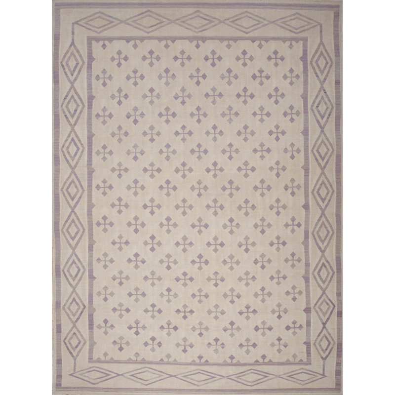 Oriental Area Rug in Beige