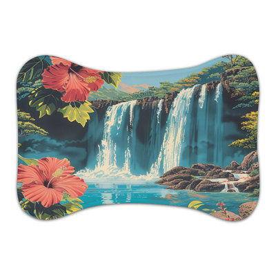 Tapis d'alimentation en os 1 pièce Waterfall Serenity