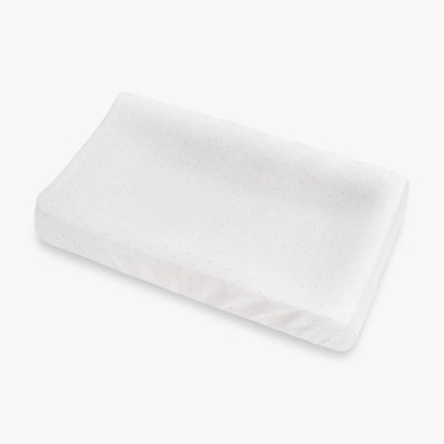 Classic Polka Dot Changing Pad Cover, Pink