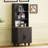 Farmhouse Storage Cabinet with Adjustable Shelves-957942559