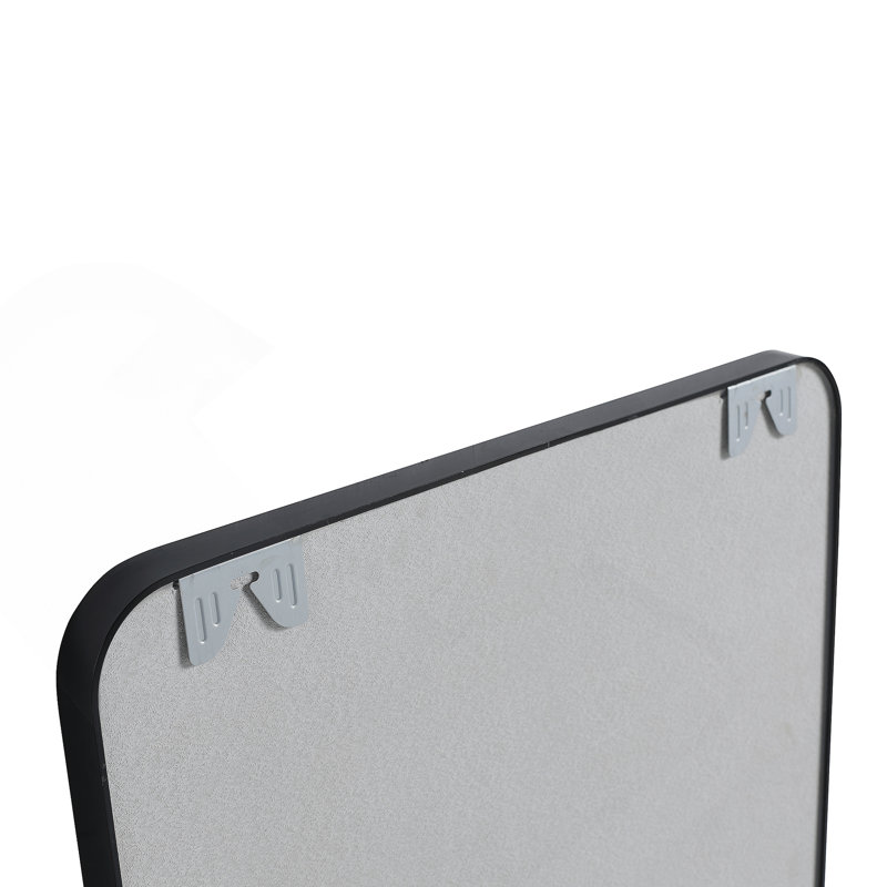 Bathroom Mirror with Black Aluminum Frame