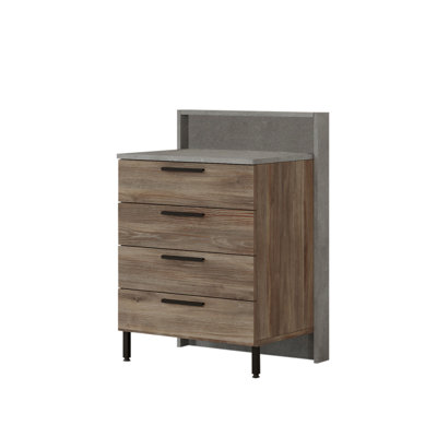 25.04'' W 4 - Drawer Dresser