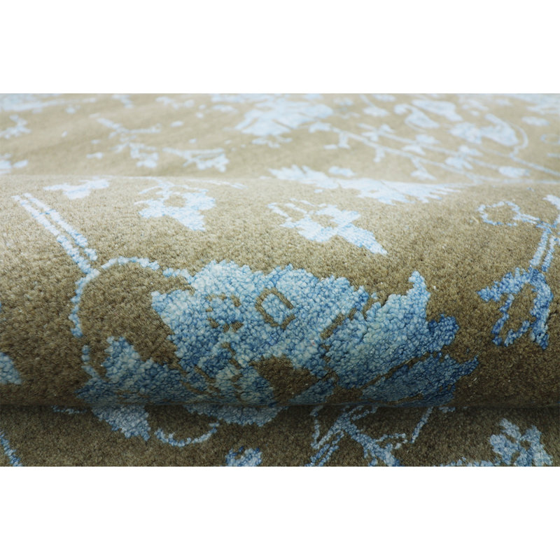 BROKDC123NAAQ Oriental Area Rug, Rectangle 8' x 10'