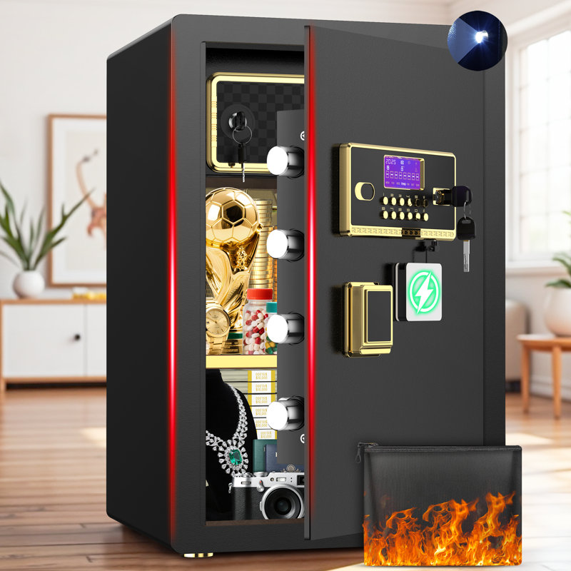 Coffre-fort BESAFETY, 24.80" H x 14.20" W x 15.70" D