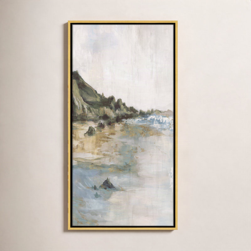 «Cordoba Tide’s Edge» par, H 31,5 po x l 16,5 po, Doré