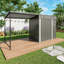 Abri de jardin avec abri de jardin