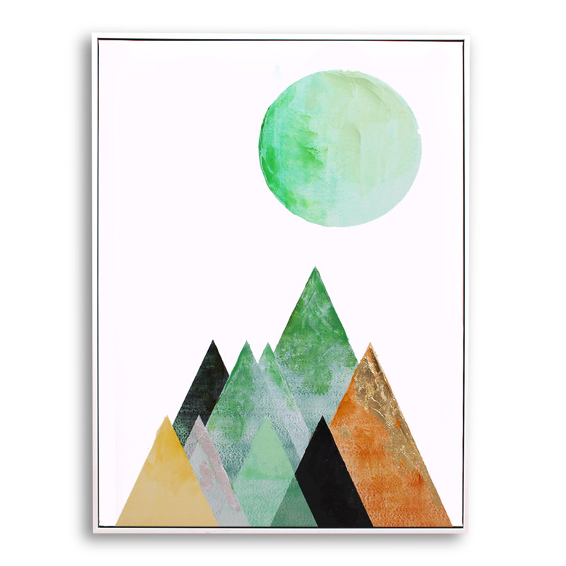 Scandes - Single Picture Frame Print on Canvas