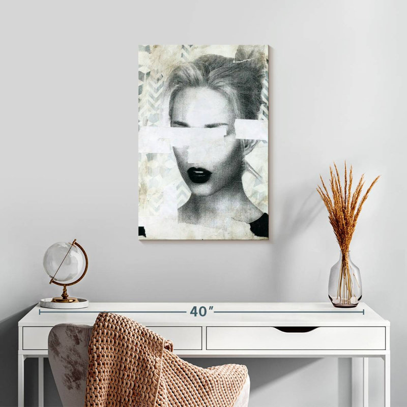 Leisha Torn I, 24" H x 16" W