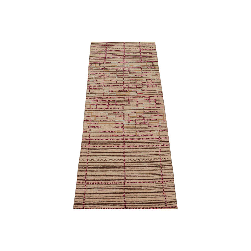 One-of-a-Kind 3'3" X 10' Hand Knotted Area Rug