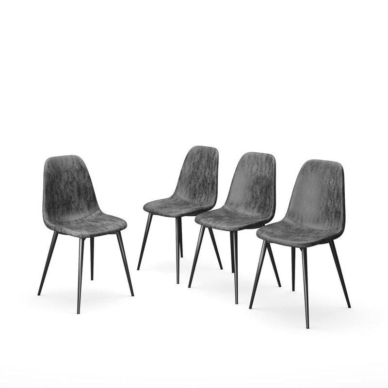 35.06cm H Metal Accent, Black
