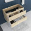 Base de meuble-lavabo mural simple 29 po Salt-88589088