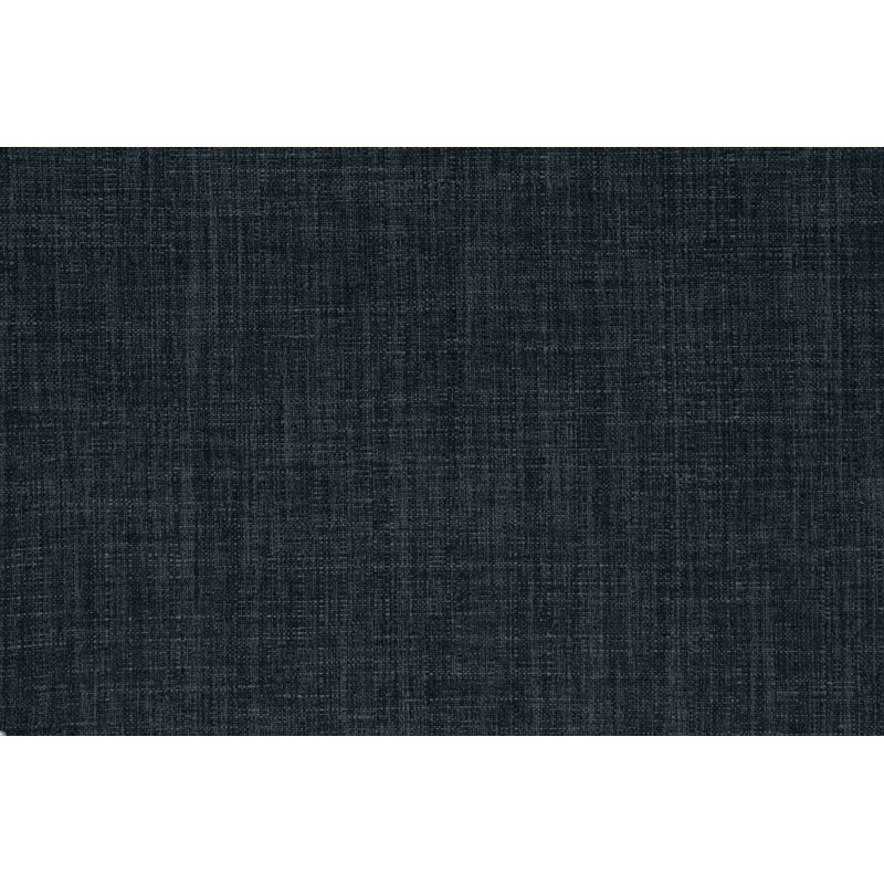 Upholstered Wingback Chair, Blue Polyester