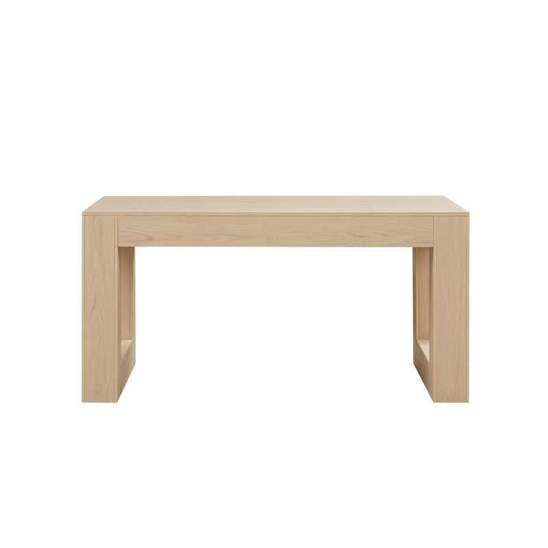 Farmhouse Kitchen Dining Table for 4-6 People, Rectangular Dining Table for Dining Room, Living Room, Kitchen with Sturdy Wood Legs Farmhouse Full MDF Trim, Easy Assembly