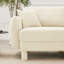 Canapé modulaire Ultimate Comfort Boucle avec accoudoirs en forme de coquillage pour les espaces de vie modernes