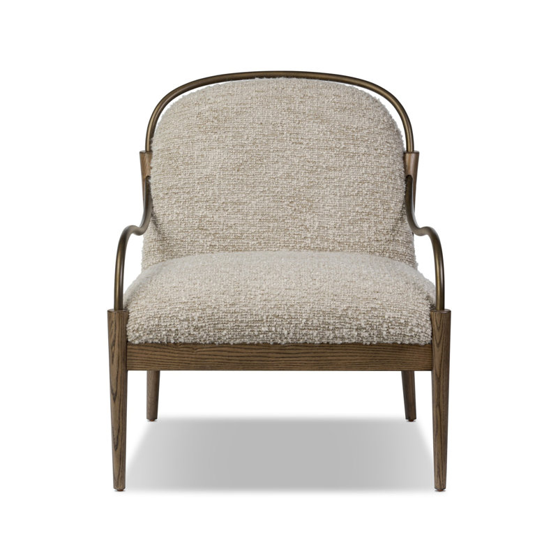 Demi Armchair, Gray Acrylic