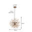Thurton 8 - Light Sputnik Chandelier