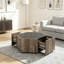 Retro Wood Coffee Table-1203055976