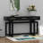 Elegant Console Table With Three Drawers-119325894